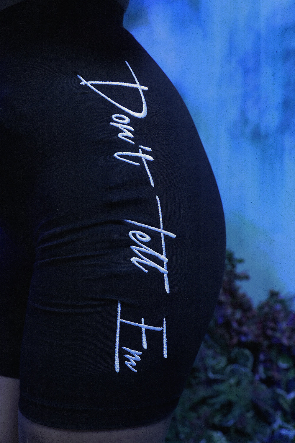 Don't Tell Em Embroidered Loungewear Shorts