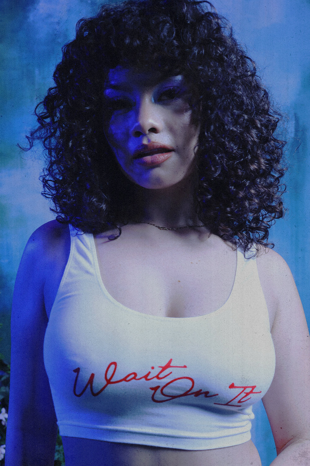 Wait On It Cropped Tank