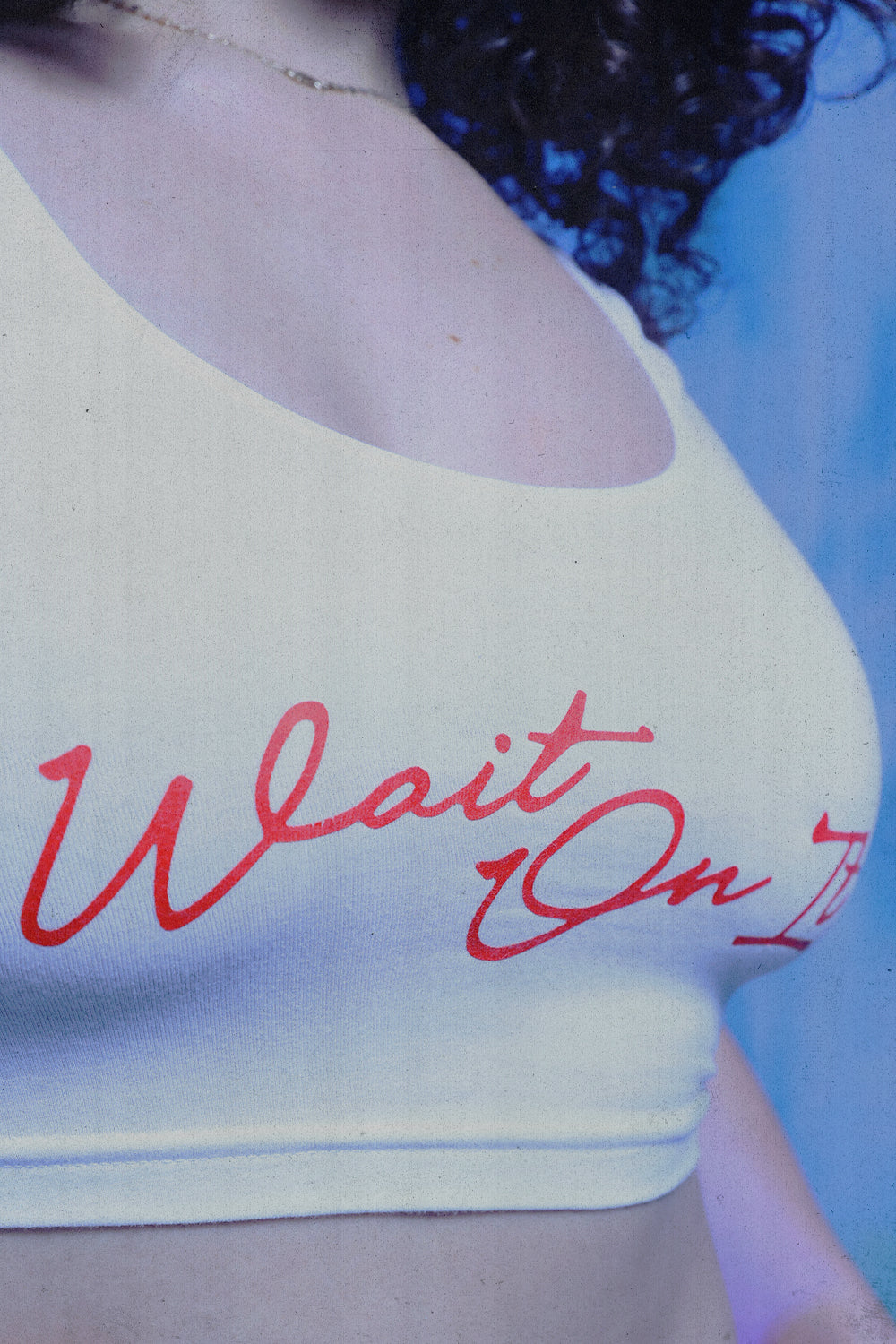 Wait On It Cropped Tank